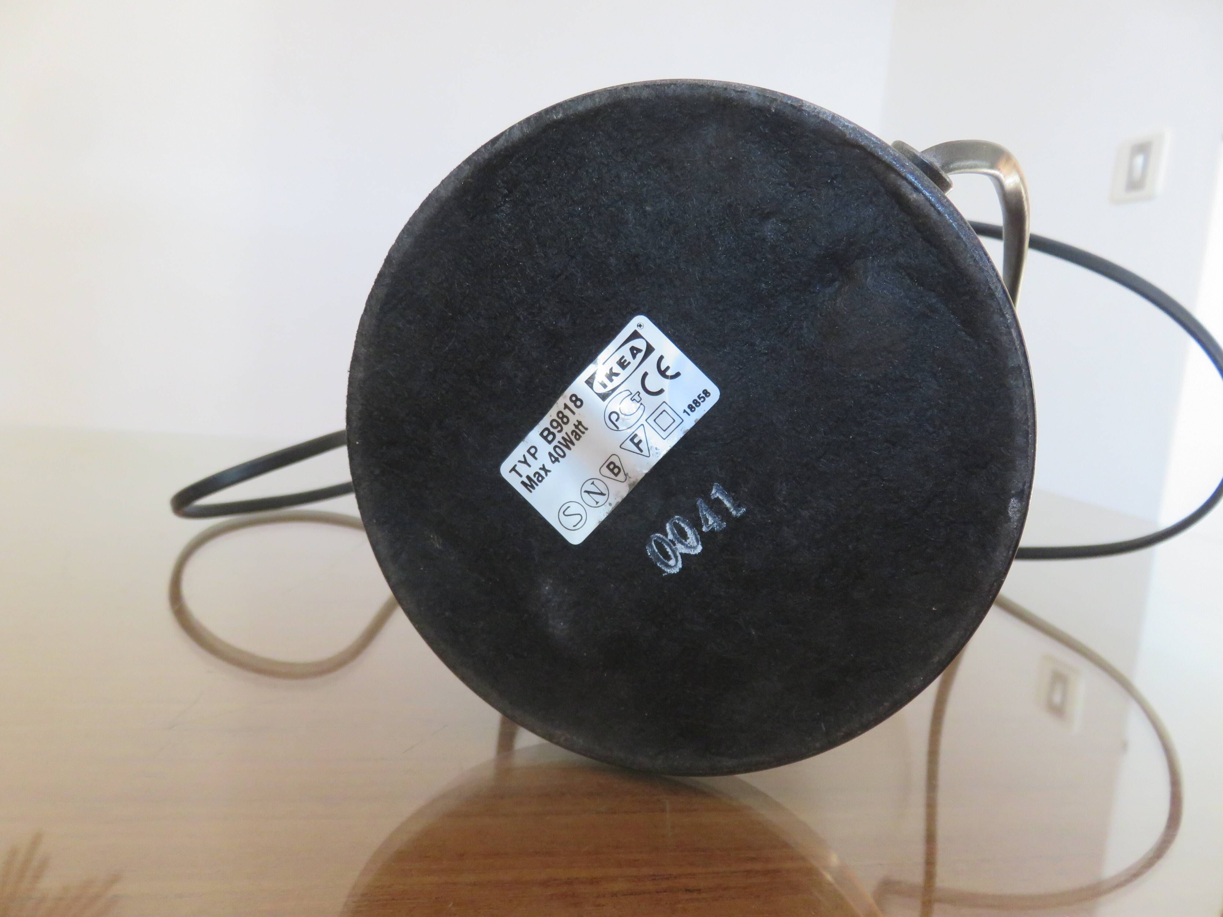 "Blinda" lamp bulb by Ikea, a 90s collector's item in the style of Ingo Maurer.