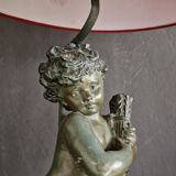 Cherub lamp