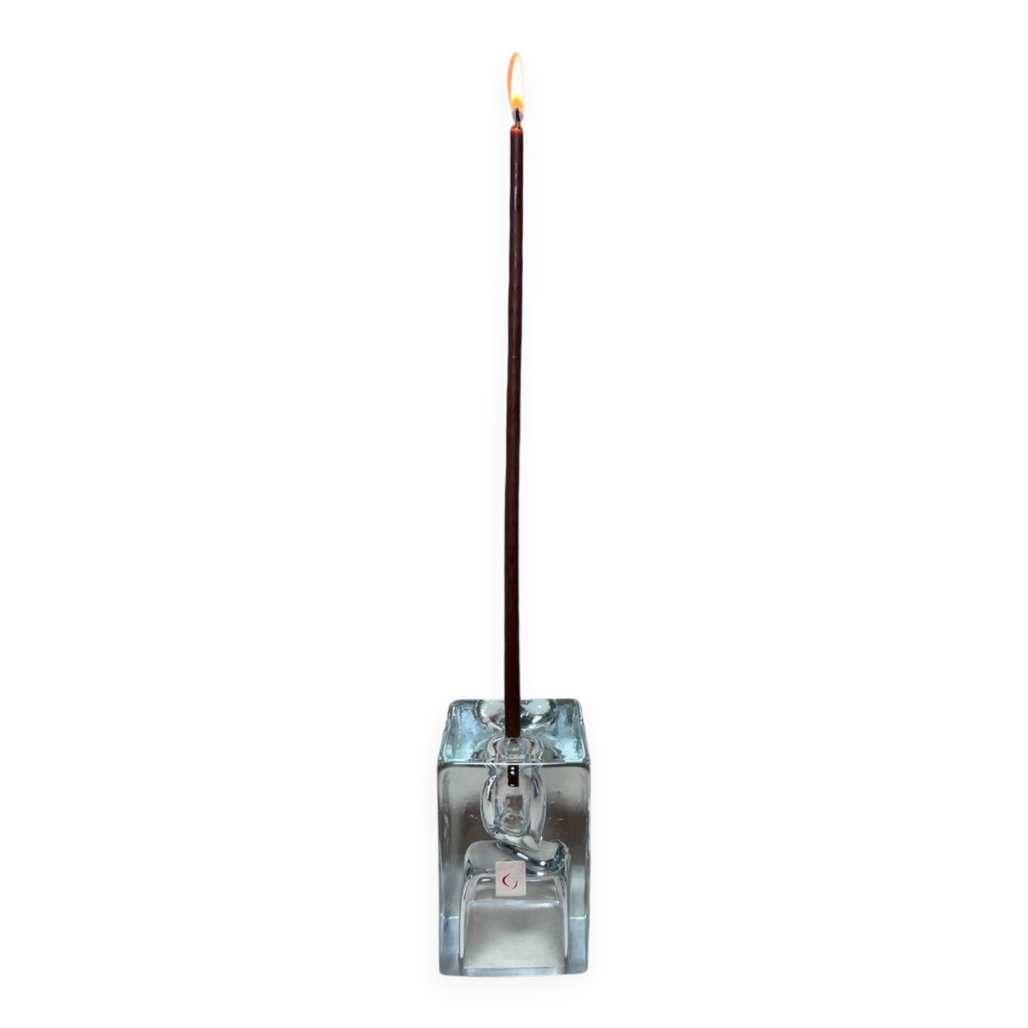 Crystal candle holder