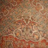 Handmade antique Persian Tabriz rug 128cm x 179cm 1920s - 1B154