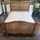 Lit corbeille cannage style Louis XV
