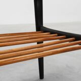 2 Coffee Tables '210', teak wood and ceramic,by Alfred Hendrickx, Belform