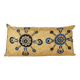 Housse de coussin brodée vintage 109x56 cm