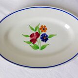 2 vintage Badonviller dishes