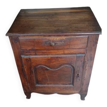 Sloped desk in solid walnut, 18th century (Louis XV style)