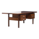Bureau vintage XXL en palissandre