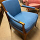 Walnut armchair, Sweden, 1960