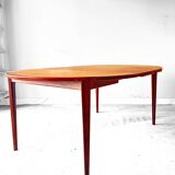 Table scandinave extensible en palissandre 4/10 pers Rosengren Hansen
