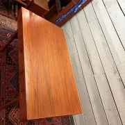Teak desk design by Nanna Ditzel and Ed Soren Willadsen, 1955.