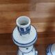 Paire de bougeoirs en forme de phare