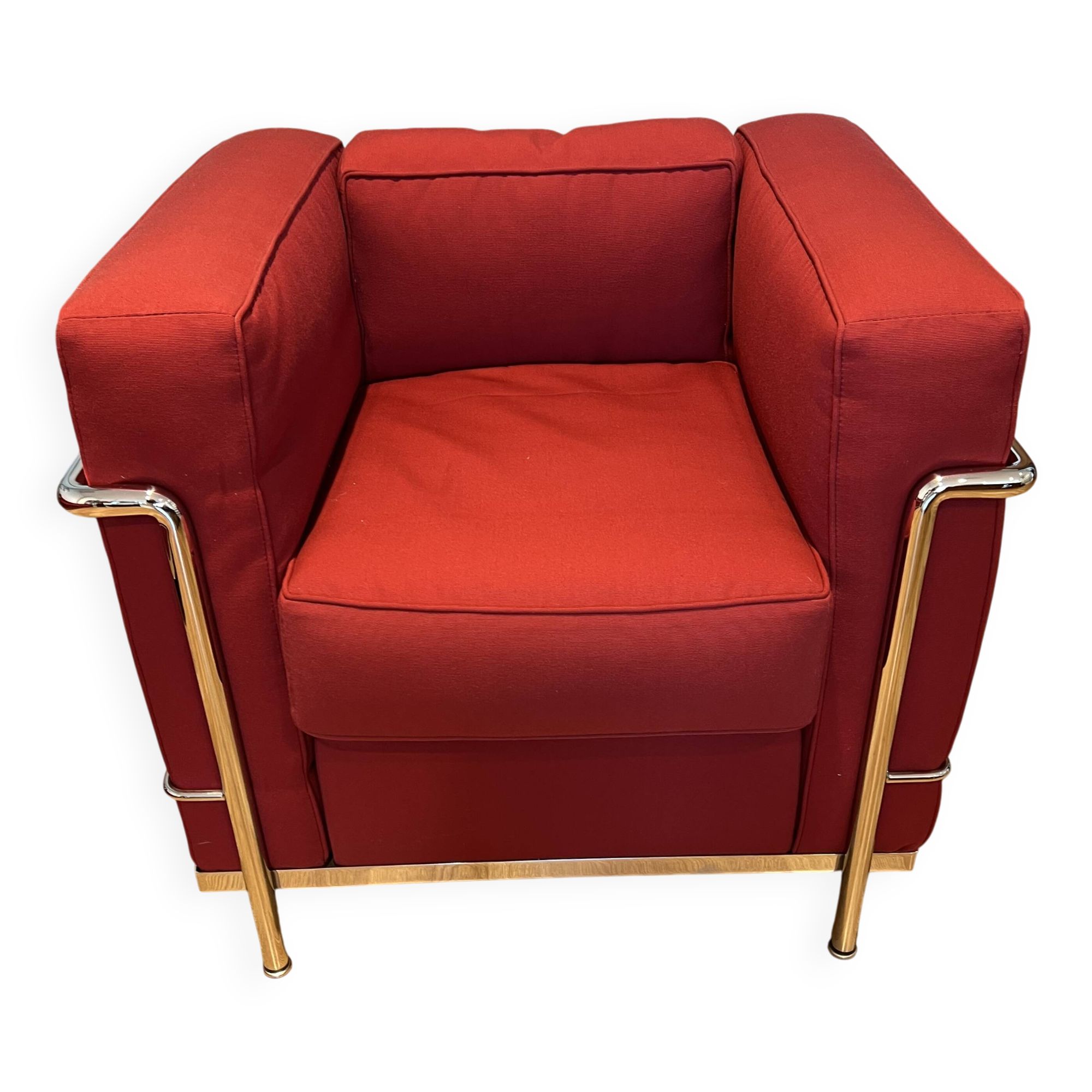 Fauteuil lc3 original cassina – le corbusier – design iconique