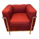 Fauteuil lc3 original cassina – le corbusier – design iconique