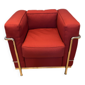 Fauteuil lc3 original cassina – le corbusier – design iconique