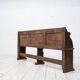 Antique French Oak Bench, 1850