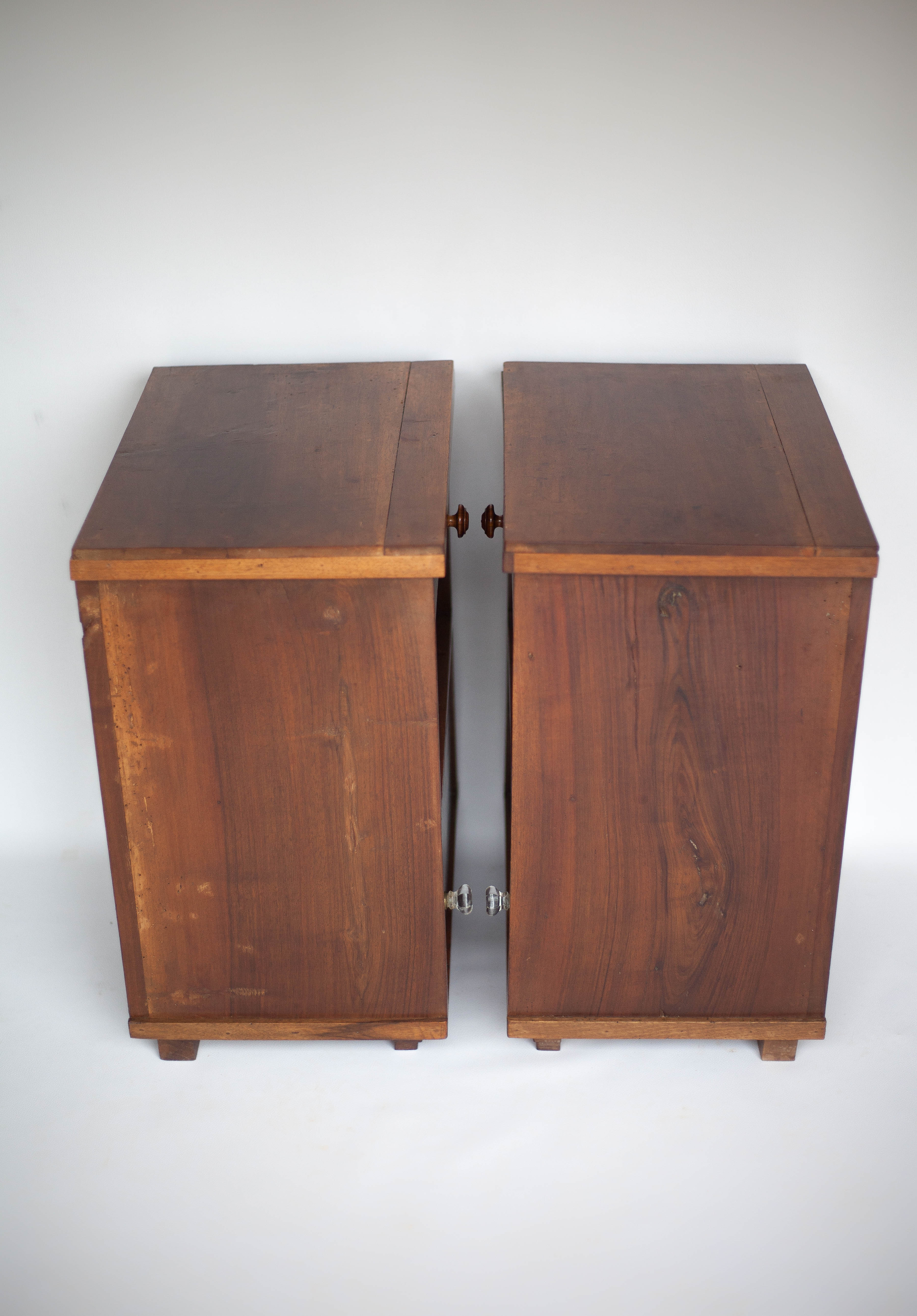 Pair of art deco bedside tables