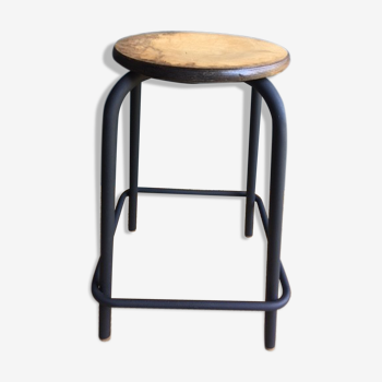 Tabouret d'atelier industriel