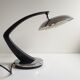 Mid century black and chrome 'Boomerang' lamp from Fase, Madrid, c.1960