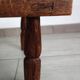 Chaise africaine brutaliste ancienne baoulé