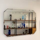 Art Deco beveled mirror