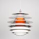 Vintage danish PH Kontrast pendant lamp by Poul Henningsen, Louis Poulsen, 1962