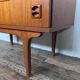 Scandinavian enfilade, teak tv stand design 1960 vintage