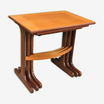 Gplan teak nesting tables