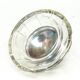 Art Deco bonbonniere, crystal, silver-plated brass, Sweden, 1930s