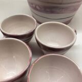 Vintage ceramic service by Piccolo Lampecco in Maredsous
