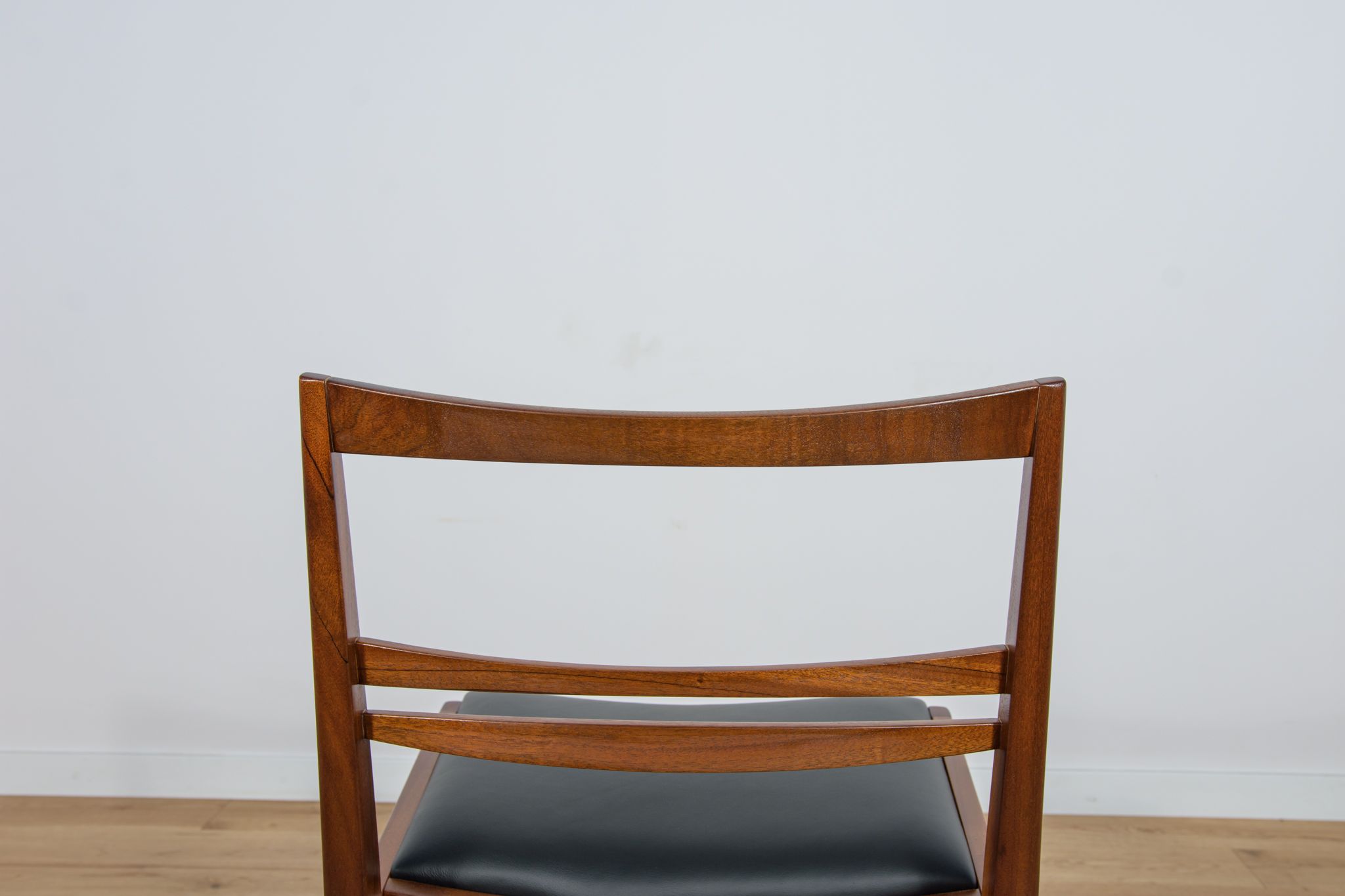 Chaises de salle à manger en teck du milieu du siècle, années 1960, ensemble de 6