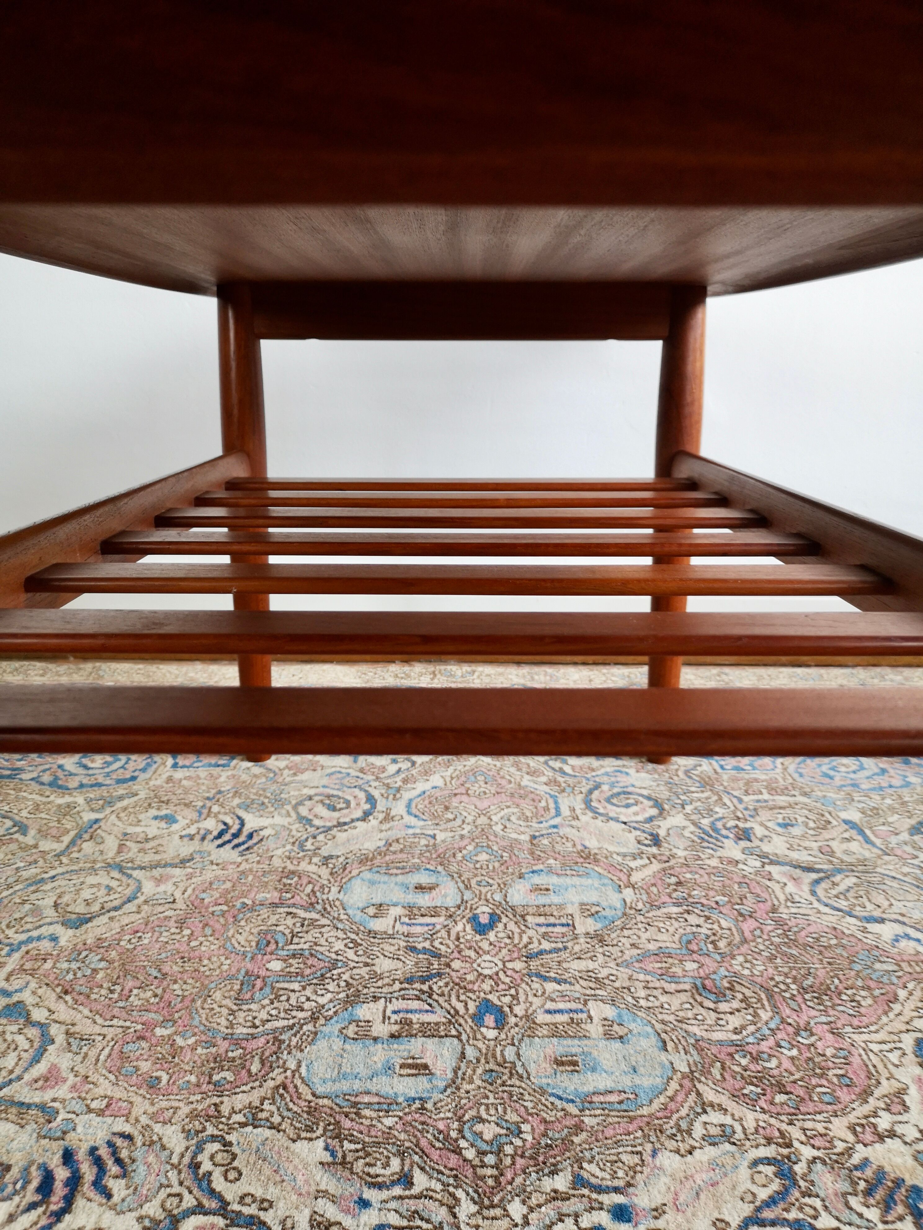 Scandinavian coffee table 60's model "GJ106" by Grete Jalk for Poul Jeppesen