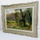 Oil on canvas - the river