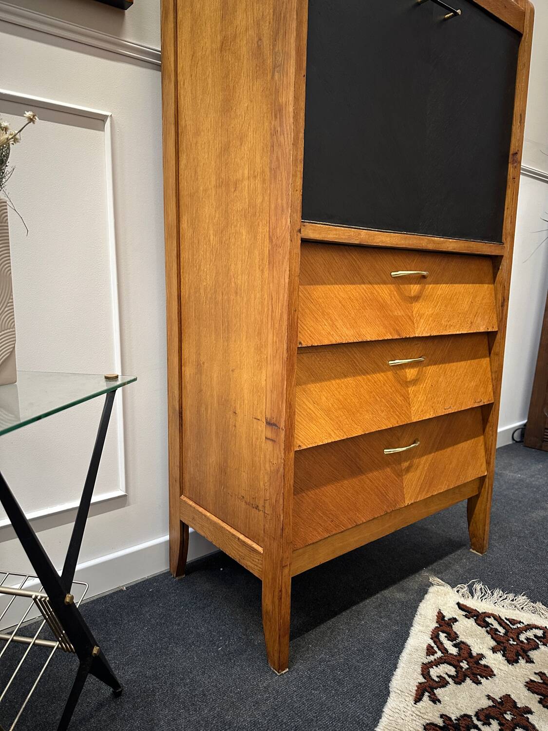 Secrétaire vintage scandinave