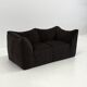 Canapé vintage Bambole marron foncé de Mario Bellini pour B&B Italia