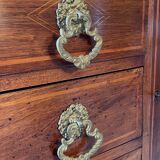 Cabinet in walnut of the nineteenth century