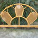 Former braided rattan/wicker headboard