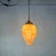 Suspension art déco – opaline marbrée