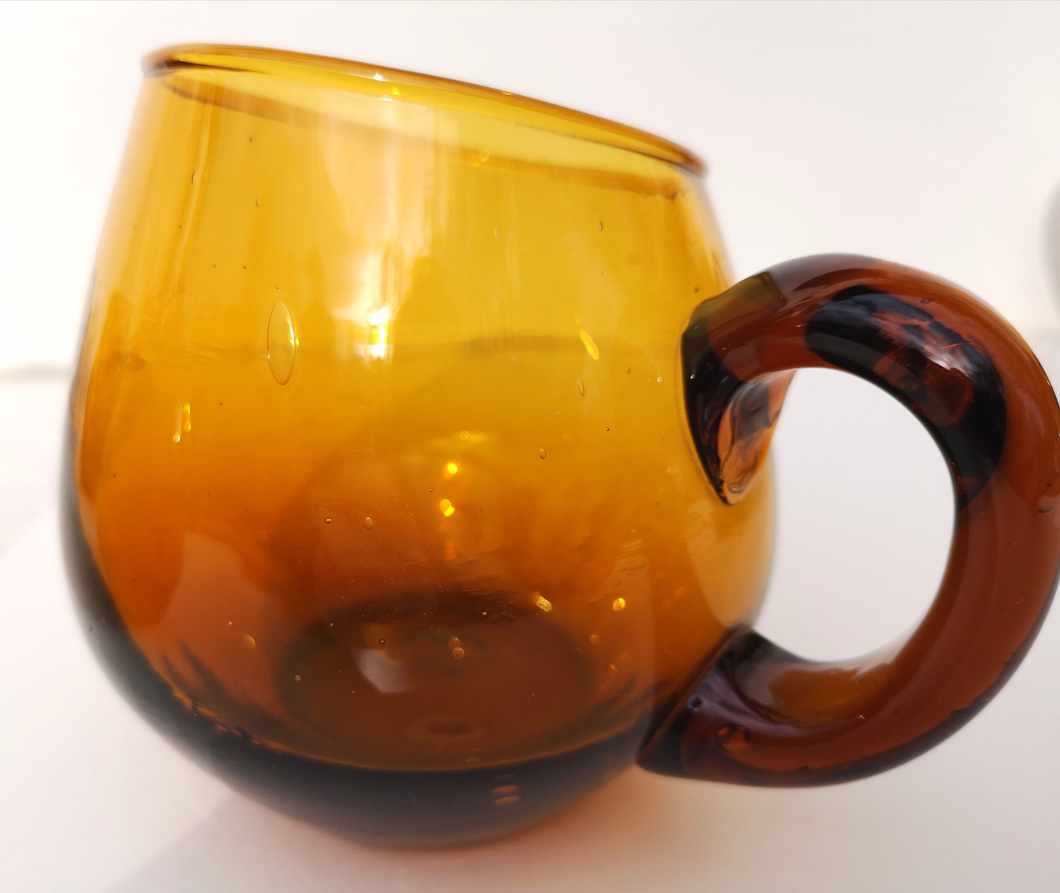 Vintage blown glass cups