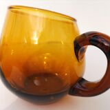 Vintage blown glass cups