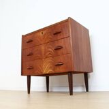 Commode à tiroirs vintage en teck