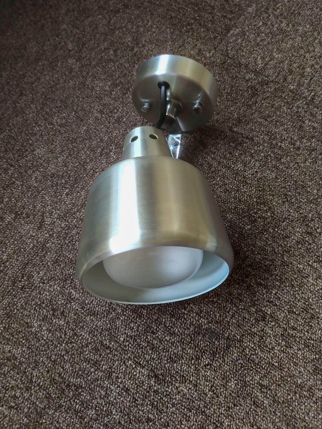 Brass wall lamp