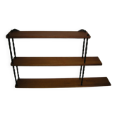 Scandinavian style wall shelf from the 50s