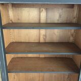 Matte black patinated library