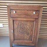 Vintage wooden jam maker