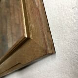 Miroir en bois dorée 1960 vintage