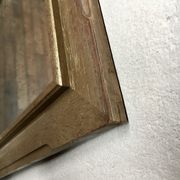 Vintage 1960 gilded wooden mirror
