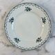 Set of 12 antique flat plates — Céranord pottery, model