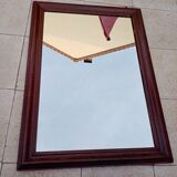 Old large mirror 17 or 18 th key assembly 106x148cm