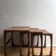 Nested tables Quadrille, teak - G Plan edition 1960
