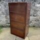 Meuble d'archives en bois, classeur 4 tiroirs 1950