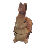 Rabbit earthenware terrine, Michel Caugant